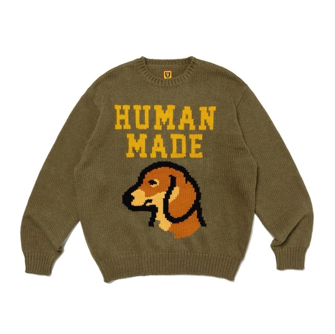 Human Made Fair Isle Knit Sweater Navy - 10