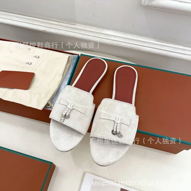 Unbranded Suede bow and padlock-detail mule sandals product detail image 25