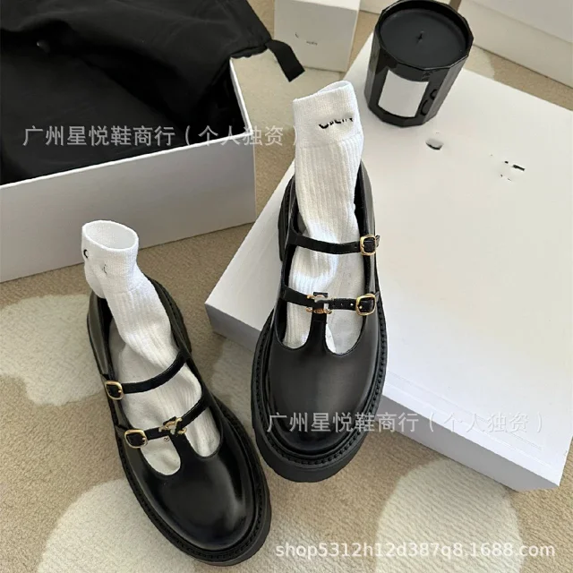Unbranded Casual Shoes Double-Buckle Platform Mary Jane product detail image 3