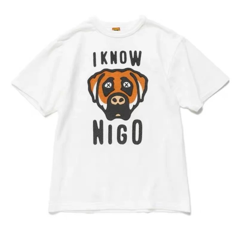 Human Made Dog Face Black T-Shirt - 5