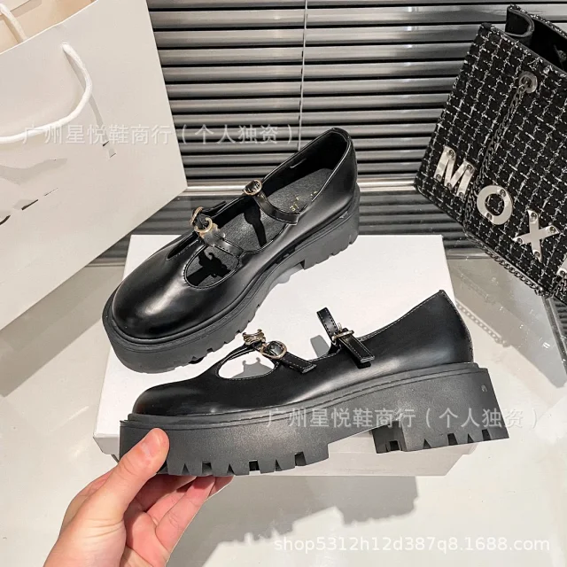 Unbranded Casual Shoes Double-Buckle Platform Mary Jane product detail image 13