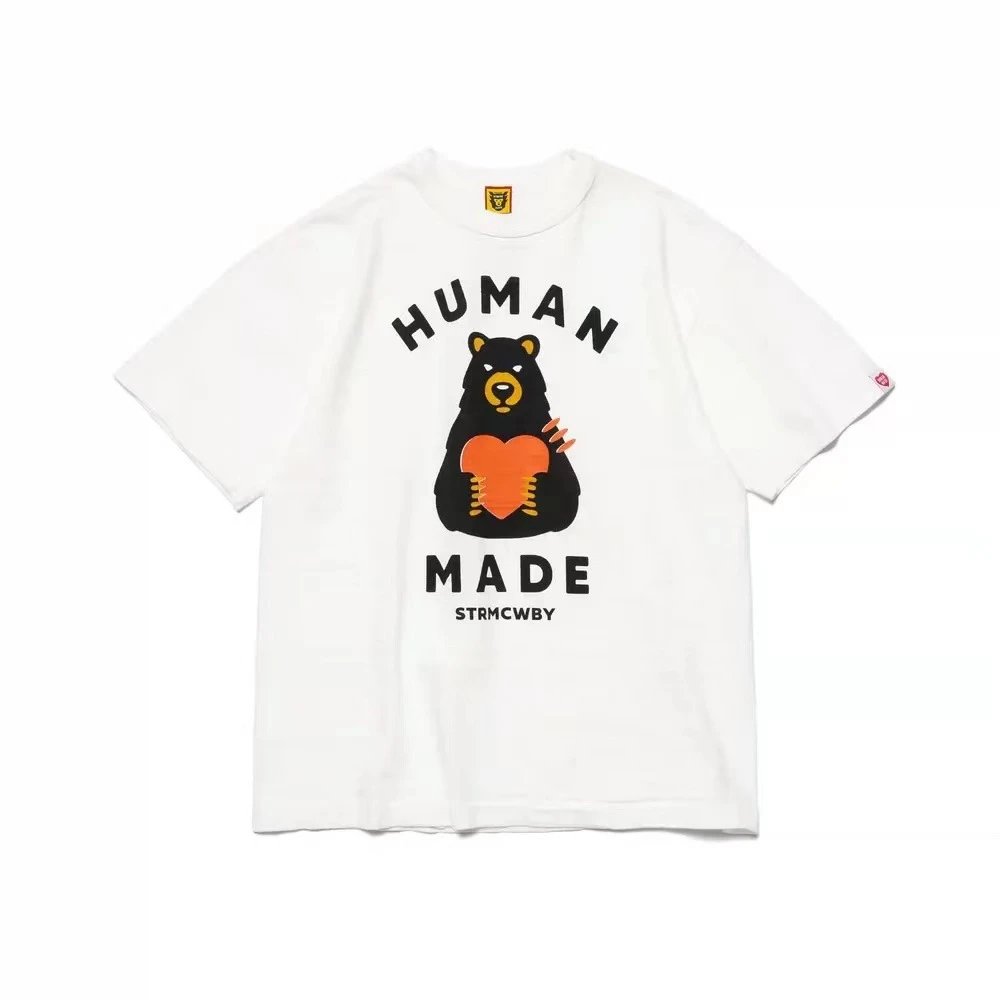 Human Made Dog Face Black T-Shirt - 13