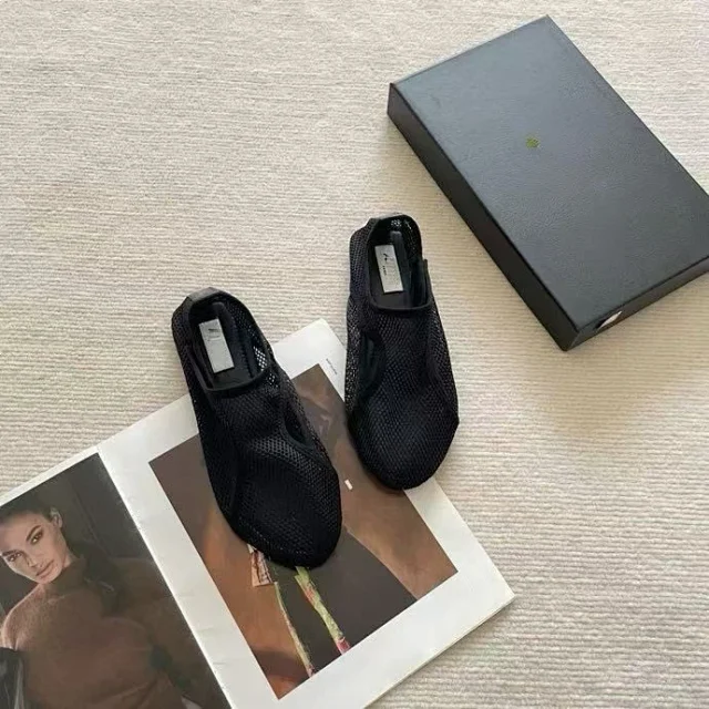 Marni Casual Shoes Mesh Slip-On Flats product detail image 3