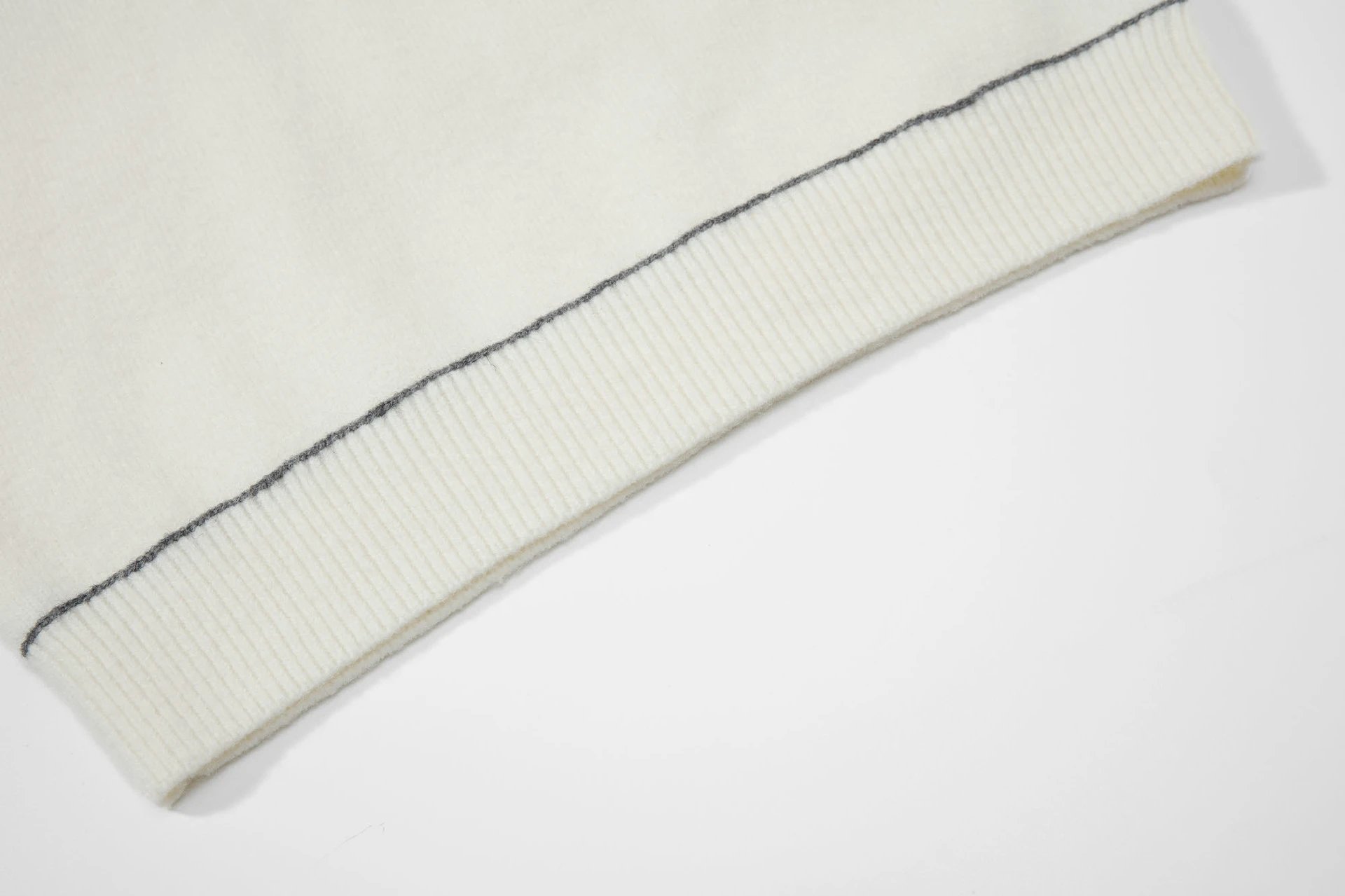 Matin Kim Logo Knit Sweater Off-White - 37