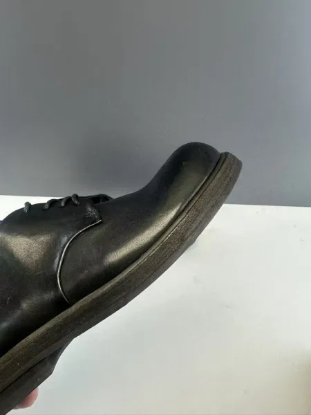 Design Suede Derby Shoes Brown Casual Shoes - 8