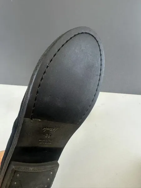 Design Suede Derby Shoes Brown Casual Shoes - 16