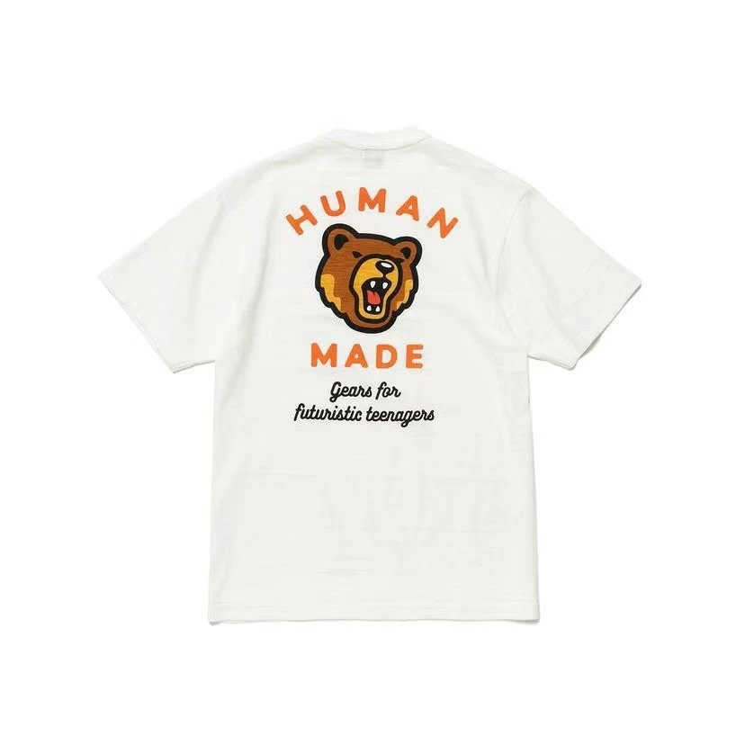 Human Made Dog Face Black T-Shirt - 36