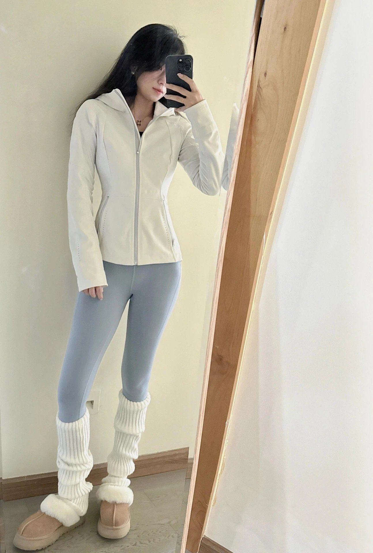 Lululemon Define Jacket Cloud White Outerwear - 13