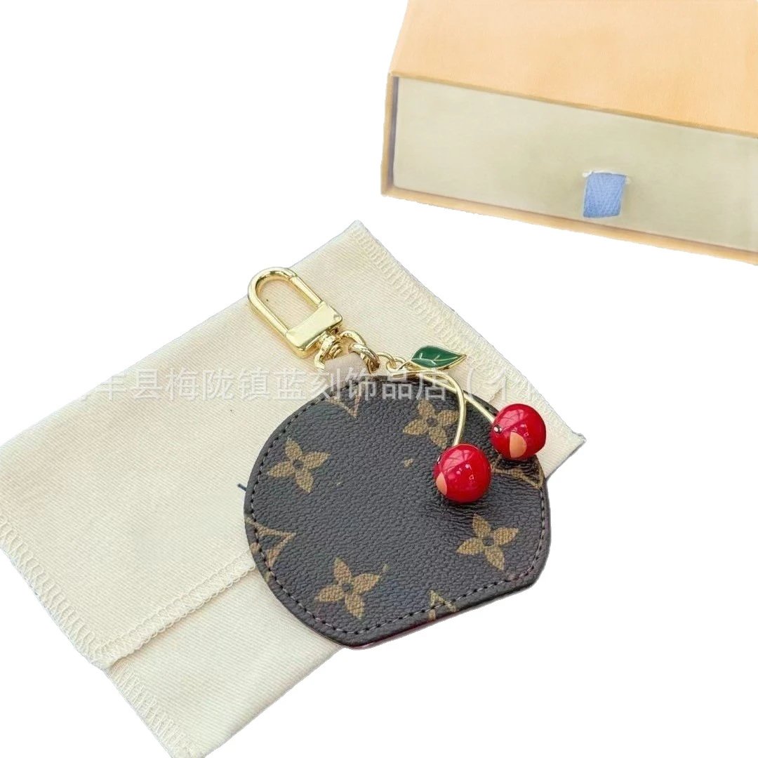 Unbranded Jewelry Cherry Bag Charm Keychain image 5
