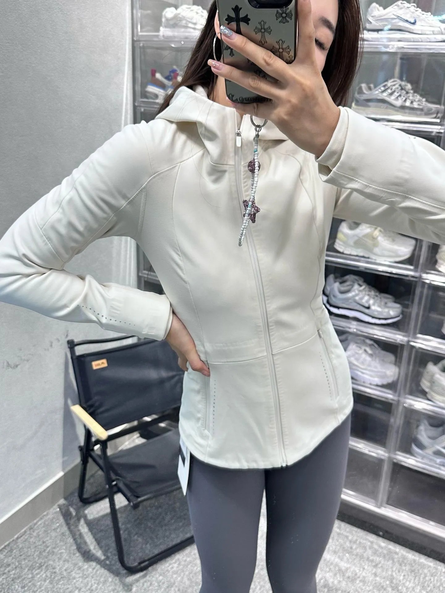Lululemon Define Jacket Cloud White Outerwear - 29