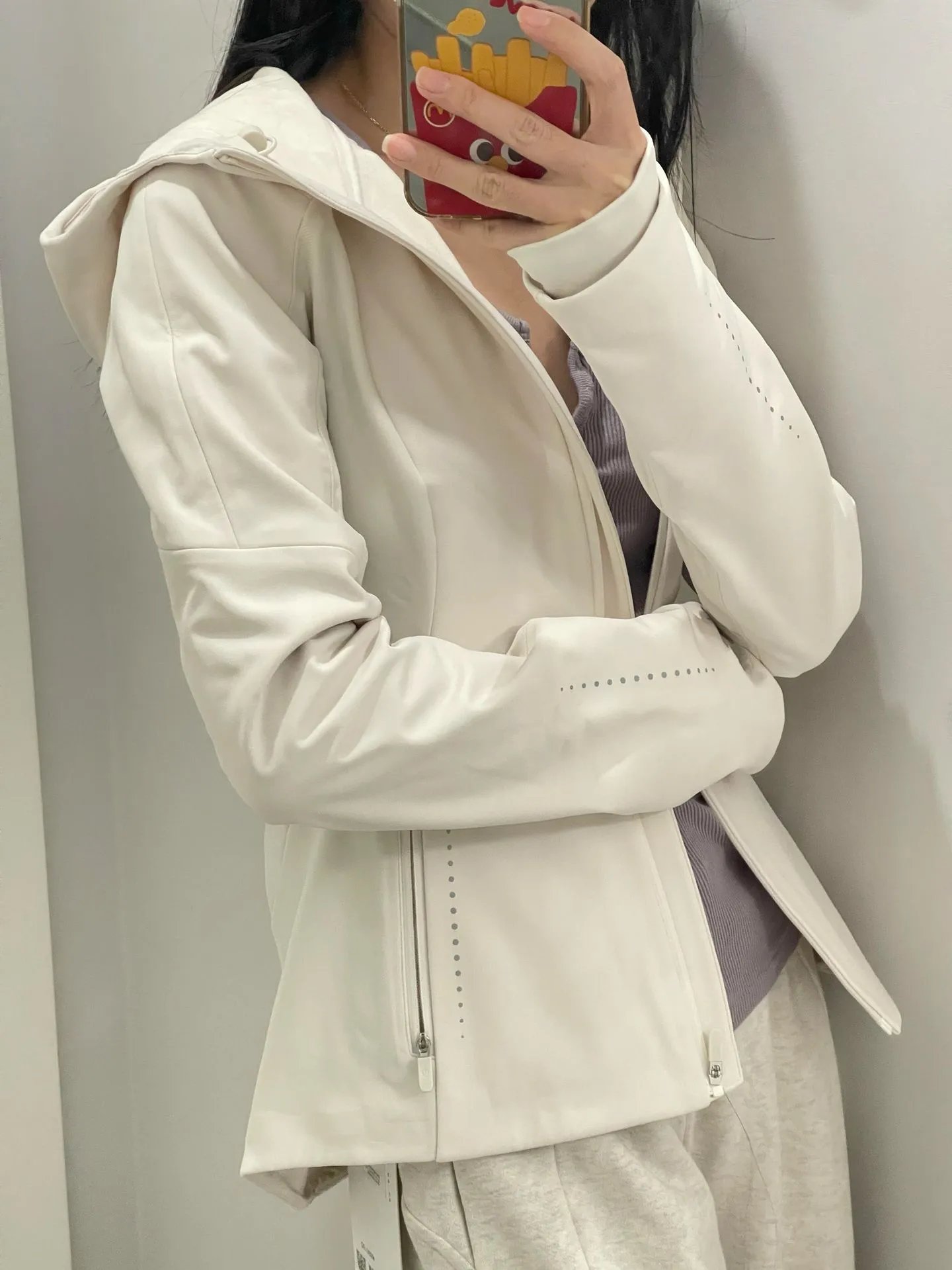 Lululemon Define Jacket Cloud White Outerwear - 26