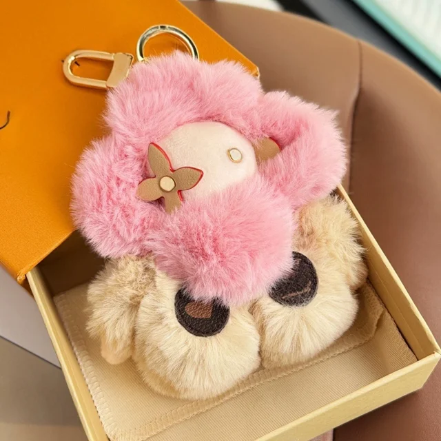 Unbranded Uncategorized Plush Flower Doll Keychain product detail image 2