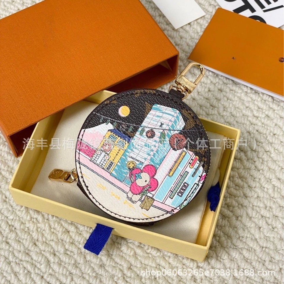 Louis Vuitton x Takashi Murakami Monogram Cherry Blossom Coin Purse Multicolor - 4