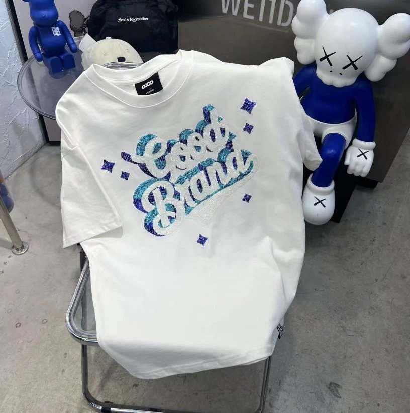GRA Chain Link Graphic White T-Shirt - 16