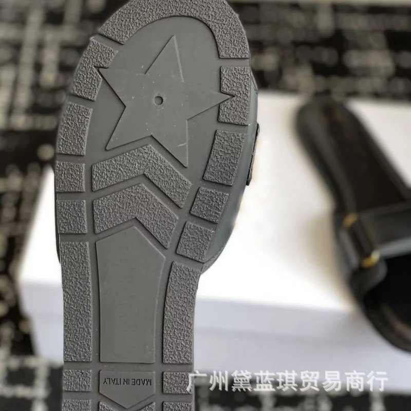 Dior OR Slide Sandals Black - 10