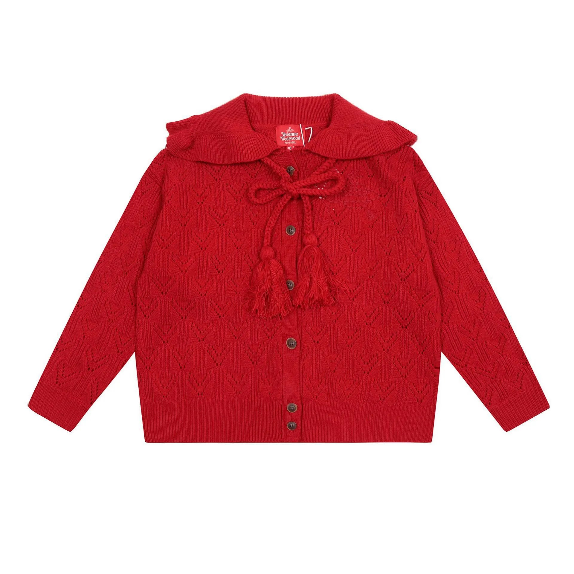 Vivienne Westwood Orb Embroidered Knit Cardigan Collection - 16