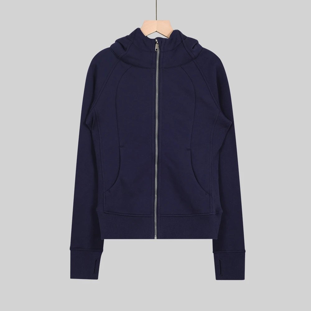 Design Full-Zip Hoodie Azure Blue - 12