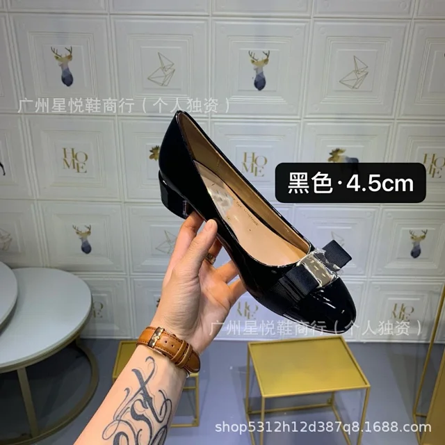 Unbranded High Heels Patent Bow Pumps product detail image 22