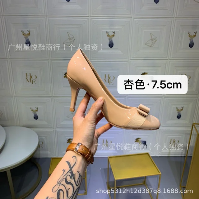 Unbranded High Heels Patent Bow Pumps product detail image 25