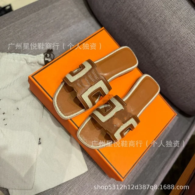 Unbranded Slippers H-Cutout Flat Slide product detail image 23