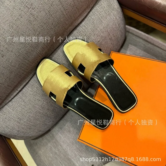 Unbranded Slippers H-Cutout Flat Slide product detail image 35