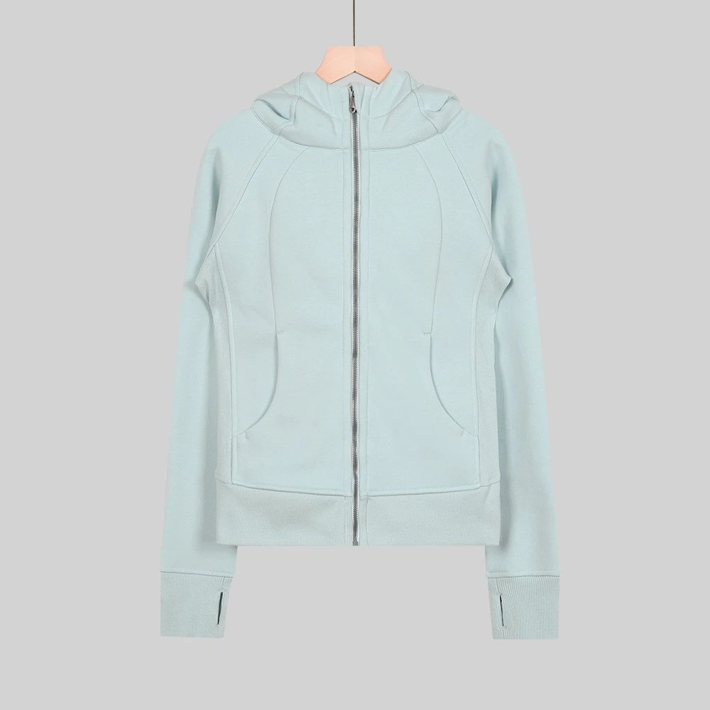 Design Full-Zip Hoodie Azure Blue - 17