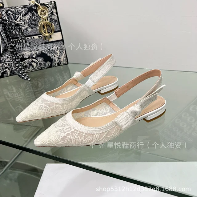 Unbranded High Heels Floral Lace Slingback Stiletto product detail image 28