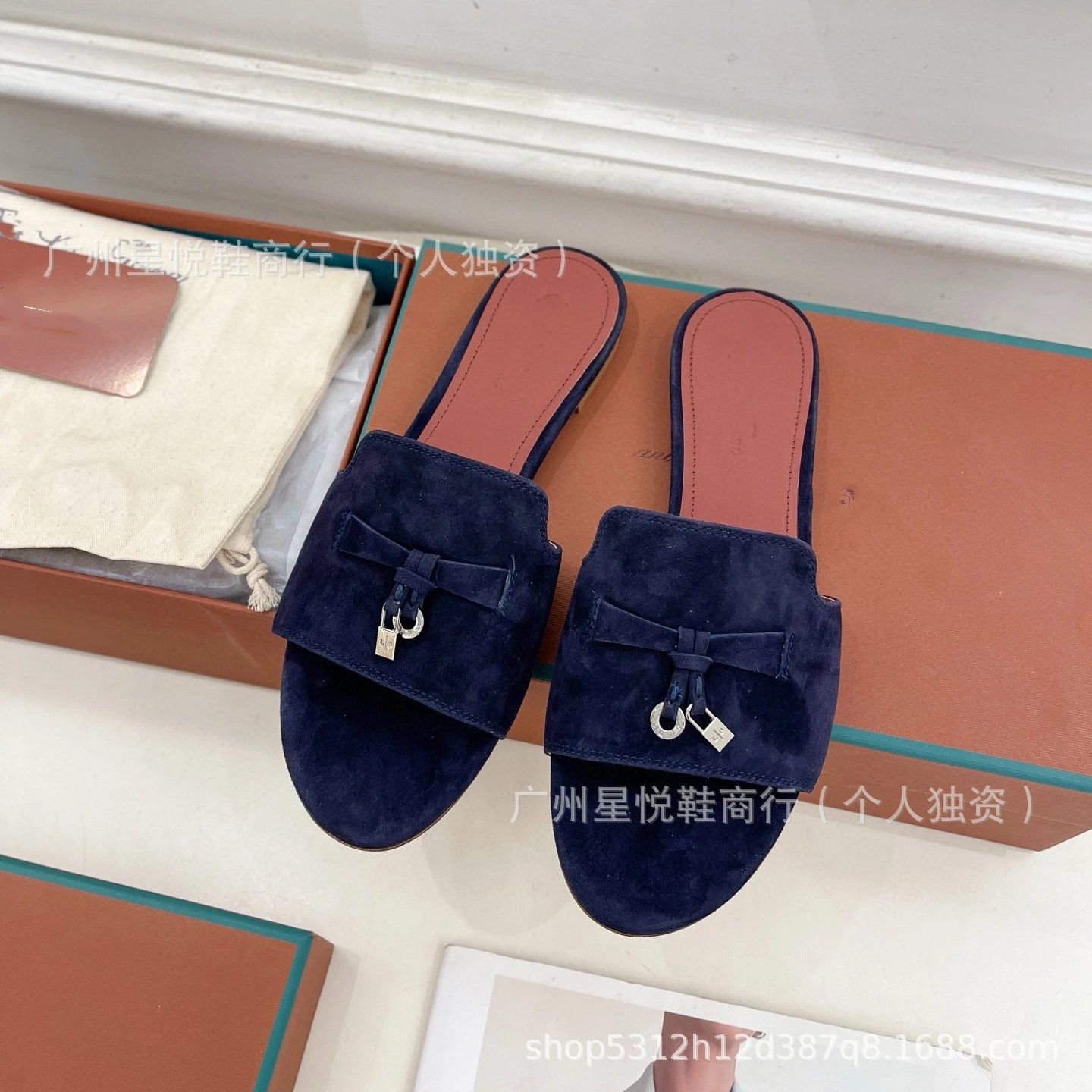 Hermès Oran Mule Yellow Suede Block Heel Sandals - 27
