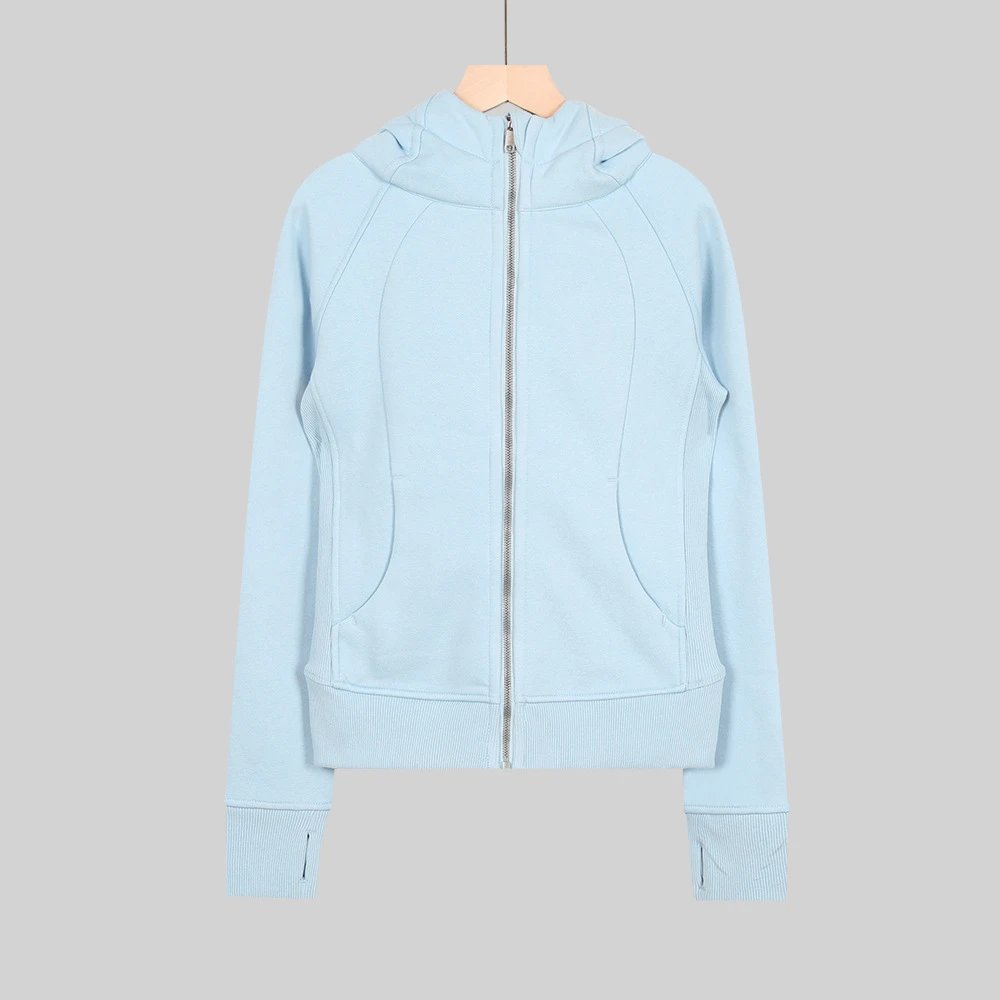 Design Full-Zip Hoodie Azure Blue - 27