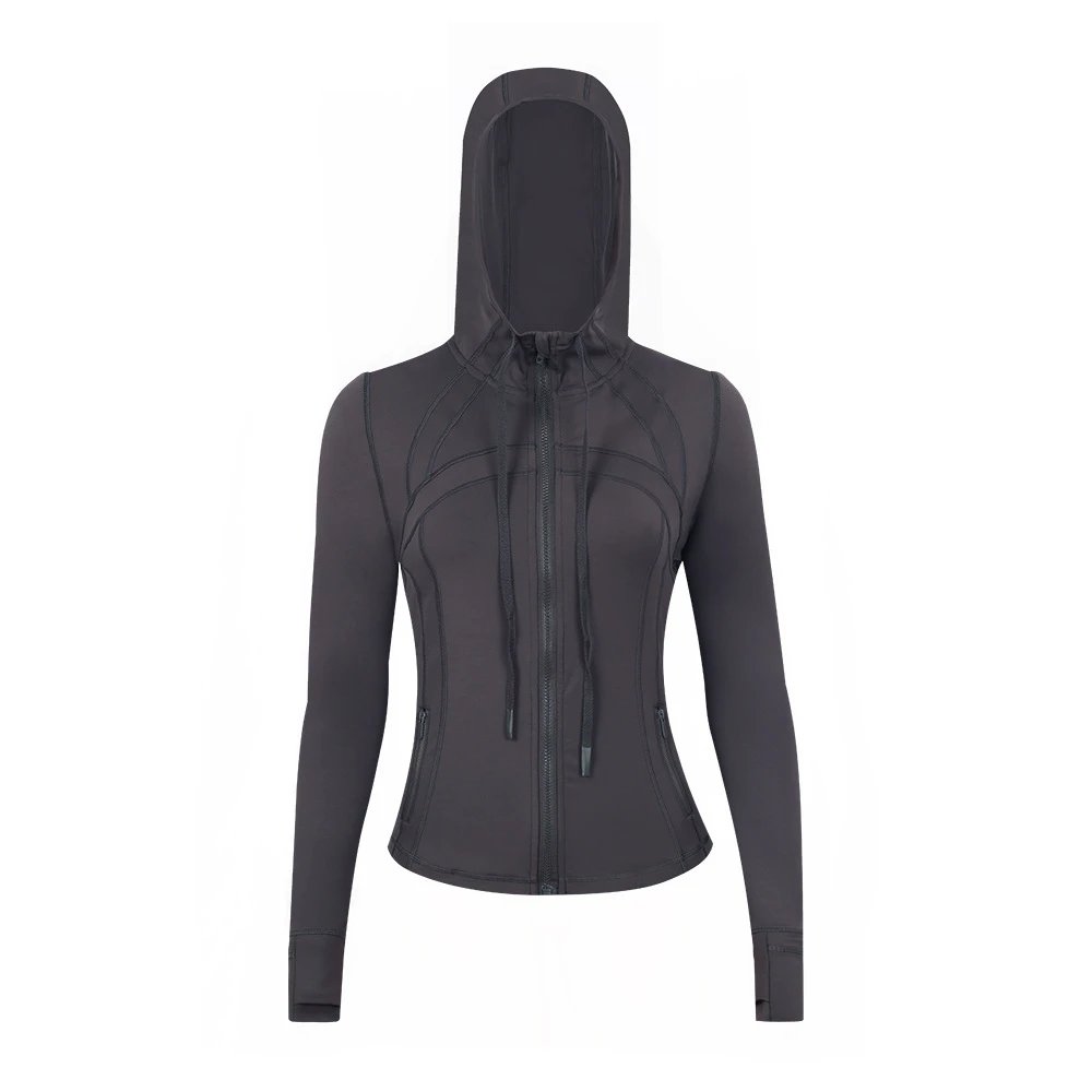 Design Performance Hooded Windbreaker Blue Activewear Jacket - 20