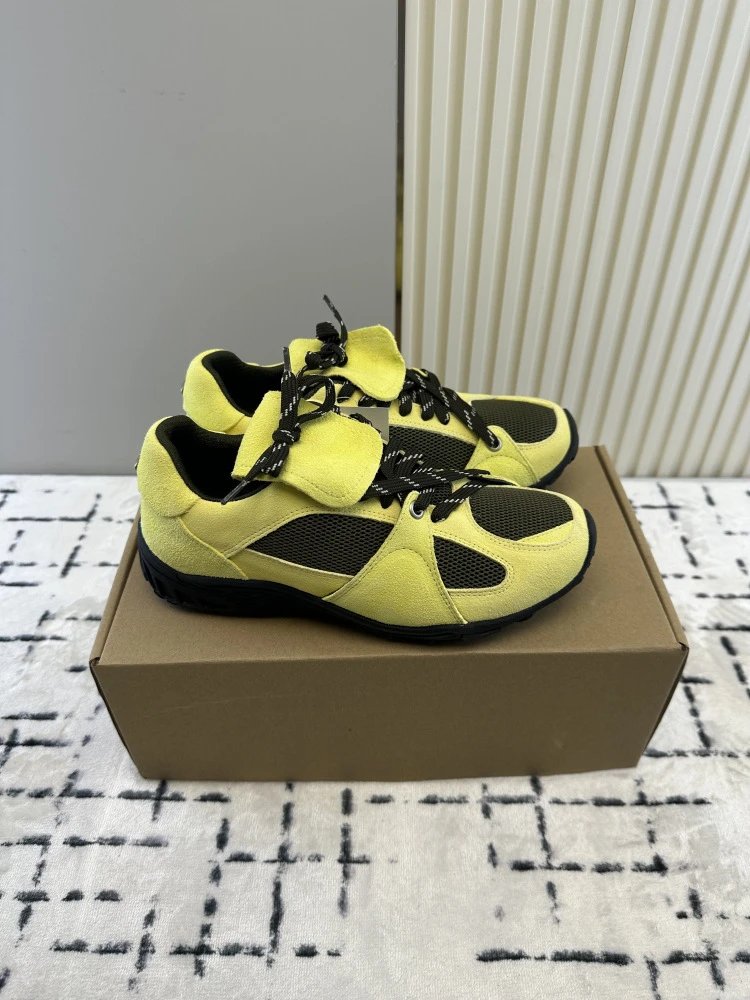 Off-White x Asics Gel-Lyte III Yellow Black Sneakers - 16