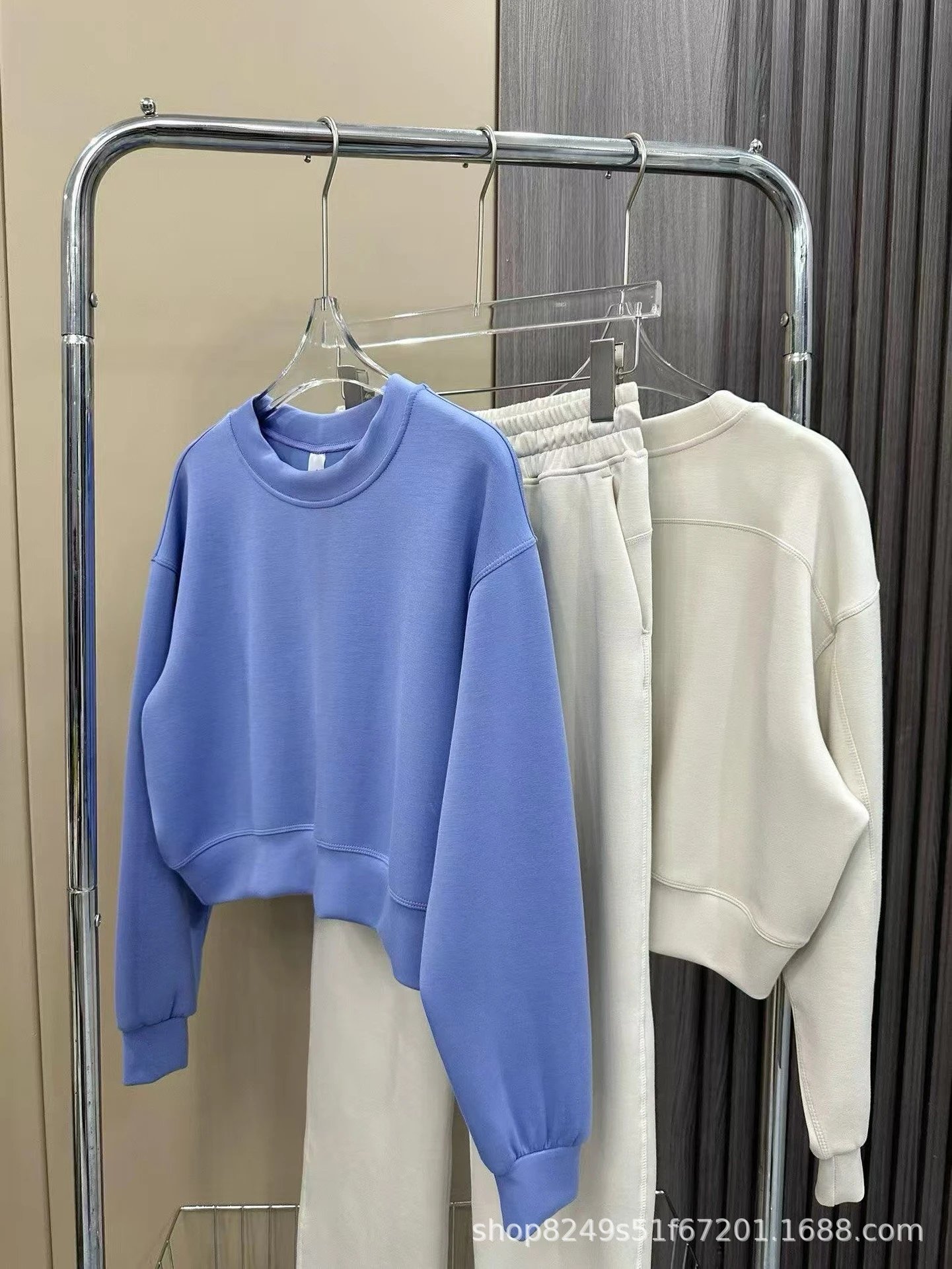 Design Oversized Crewneck Sweatshirt Dusty Rose - 9