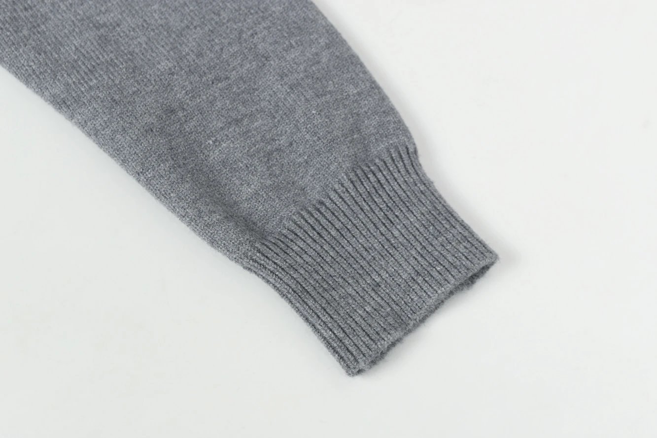 Mardi Mercredi Daisy Embroidered Gray Cardigan - 22