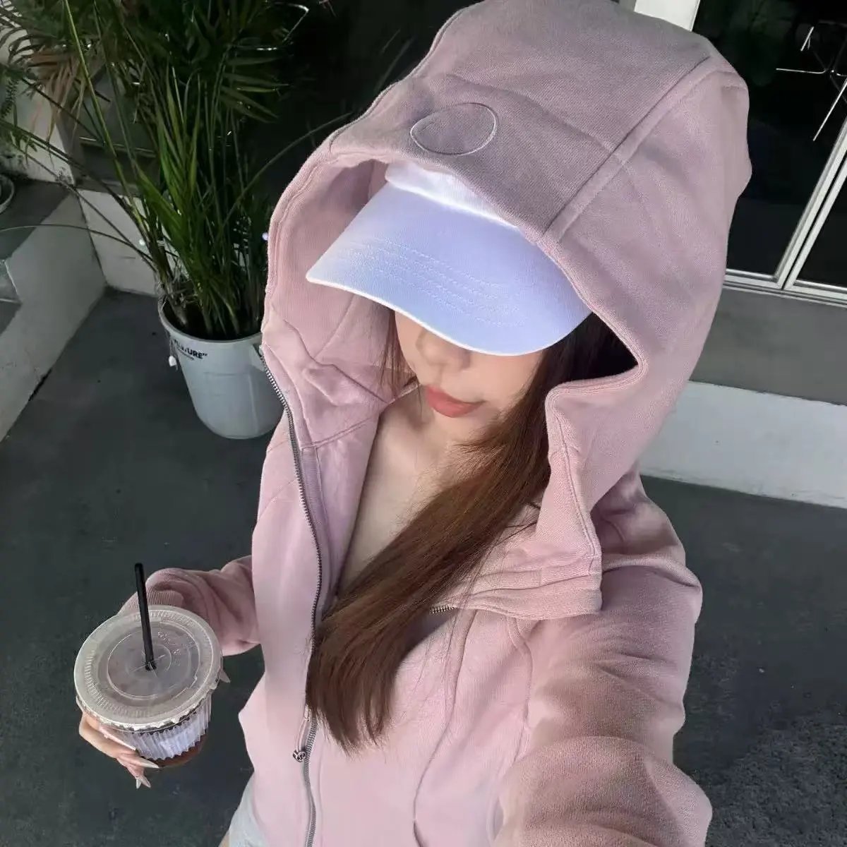 Design Full-Zip Hoodie Azure Blue - 5