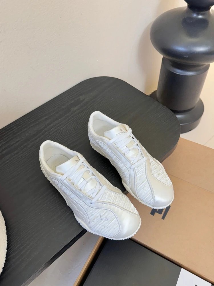 Puma RS-X3 White Textured Sneakers - 3