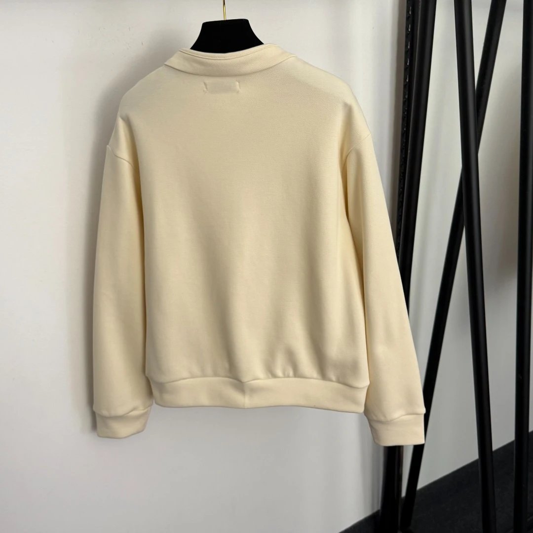 L...E Toggle Closure Knit Set Beige Casual-Set - 9