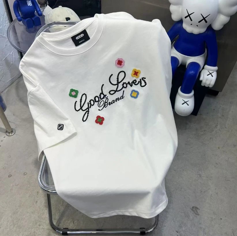 GRA Chain Link Graphic White T-Shirt - 3