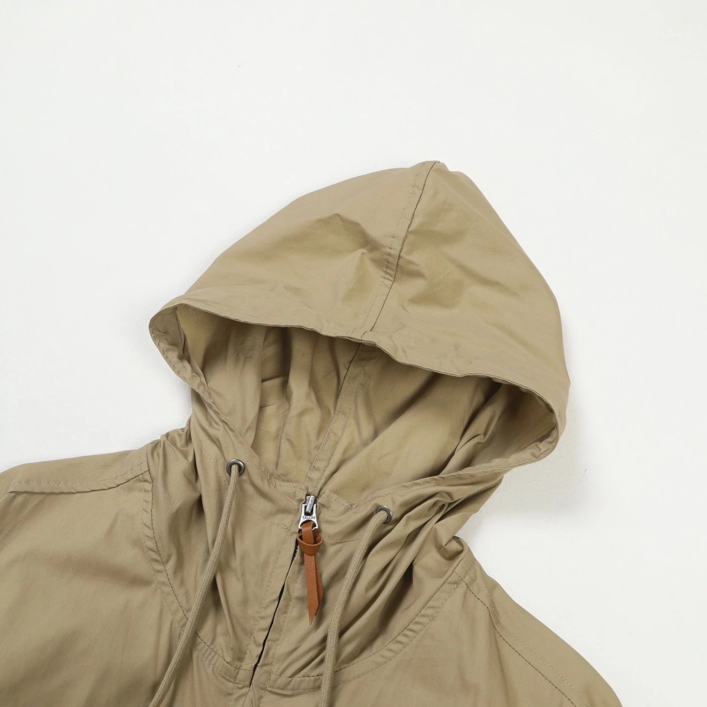 Polo Ralph Lauren Windbreaker Beige Hooded Jacket - 7
