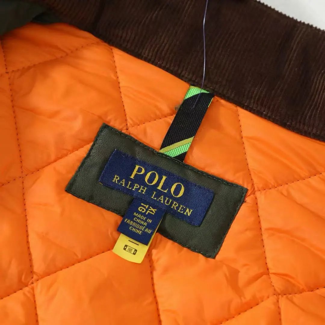 Ralph Lauren Quilted Diamond Stitch Jacket Brown Outerwear - 17