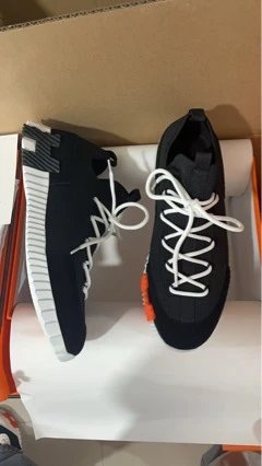 Off-White The Ten Industrial Sneakers Black/White/Orange Sneakers - 3