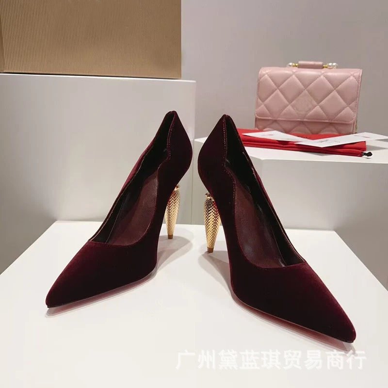 Christian Louboutin Pigalle Follies Black Patent Leather Stilettos - 6