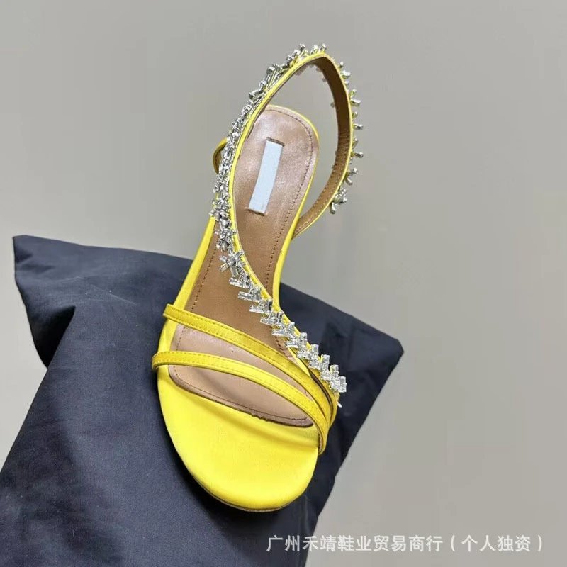 Valentino Garavani Rockstud Spike Sandals Rose Gold Heels - 7