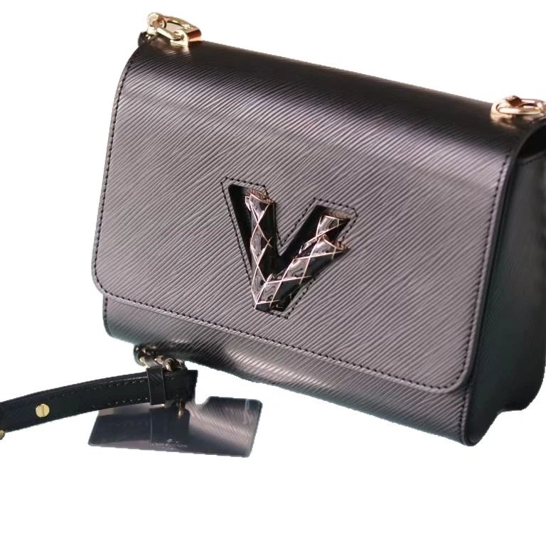 Unbranded Crossbody Bags Wave-textured flap bag with chain strap image 5