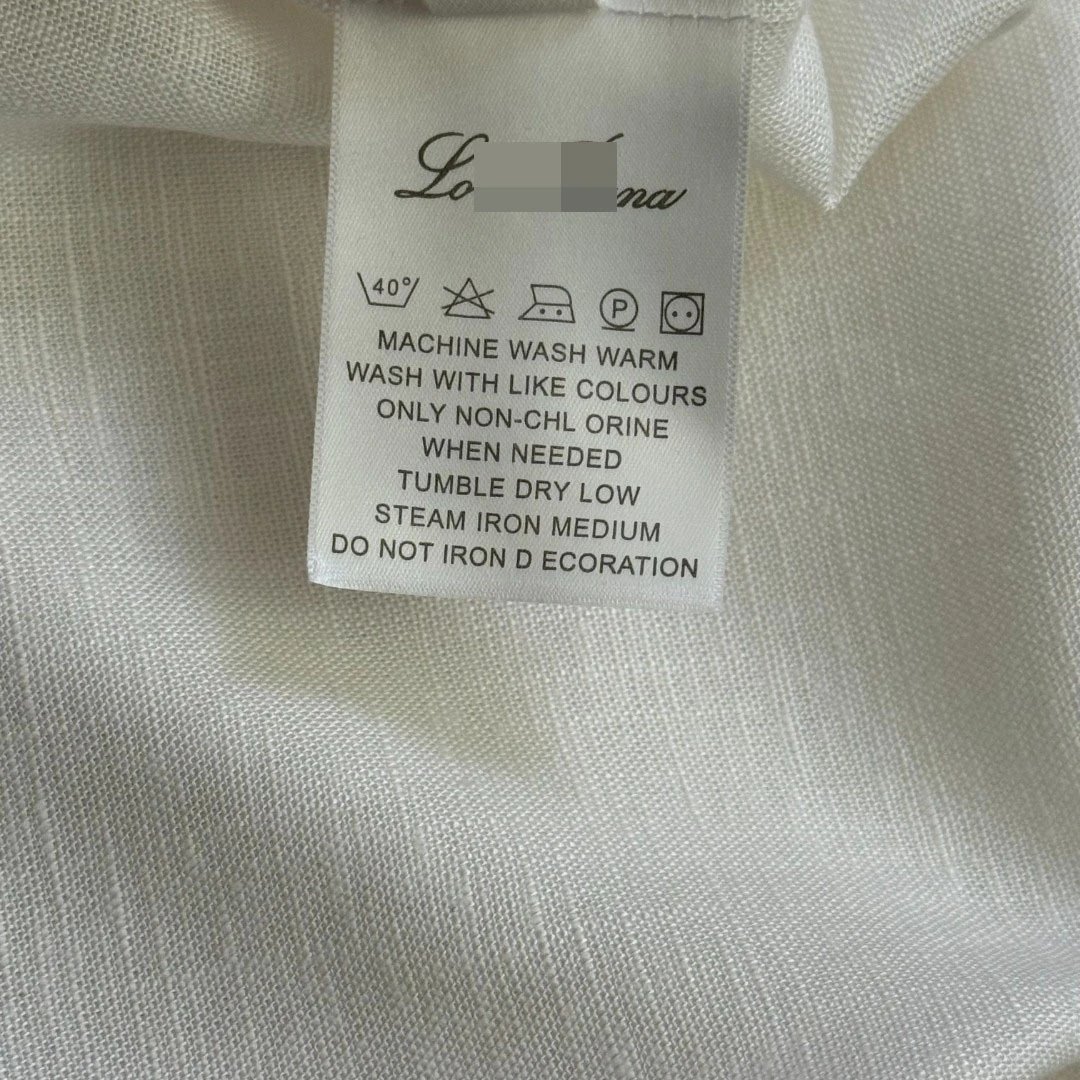 Design Linen-Blend Shirt and Wide-Leg Pants Set in Pale Blue - 14