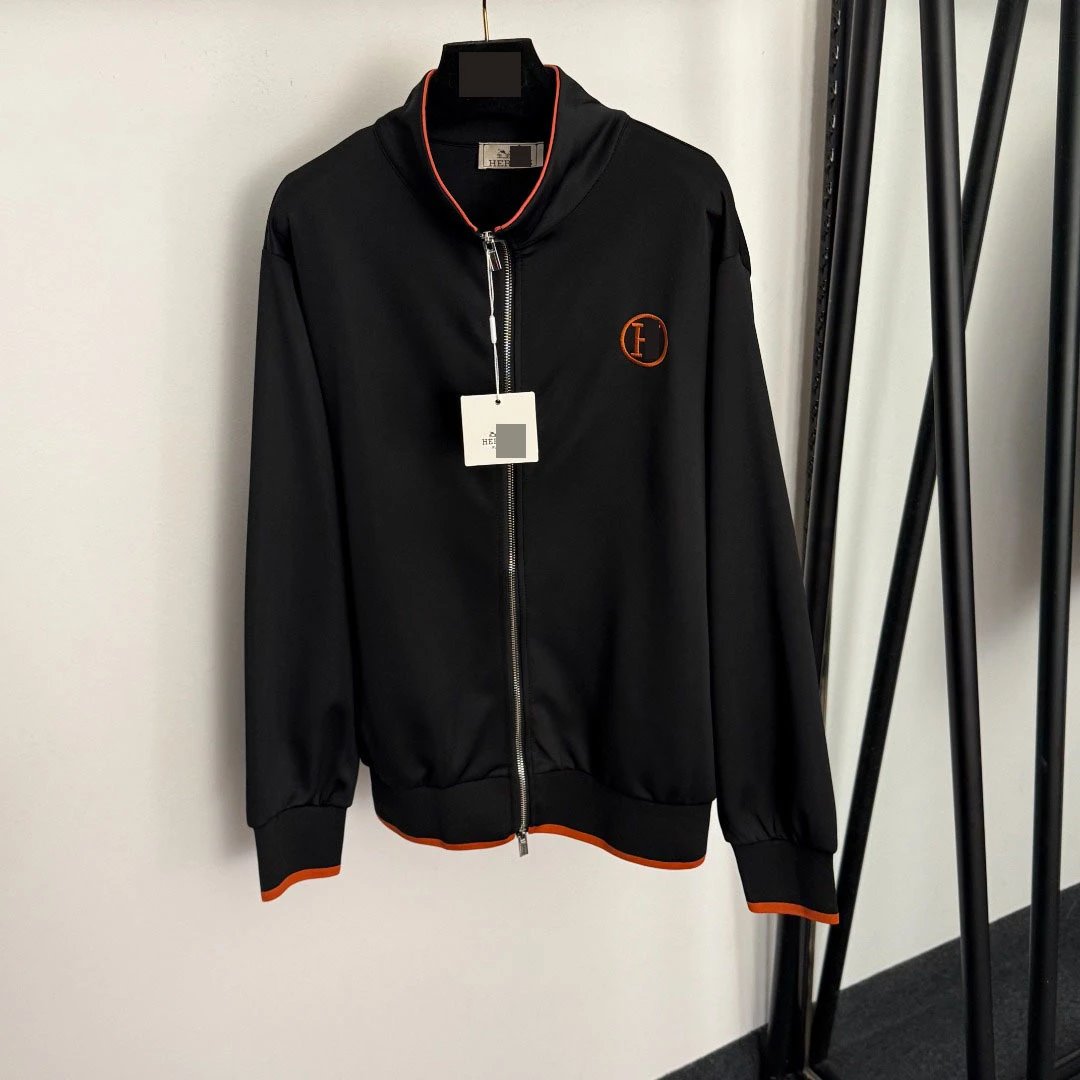 Stone Island Shadow Project Track Jacket and Sweatpants Black Orange Trim Tracksuit - 5
