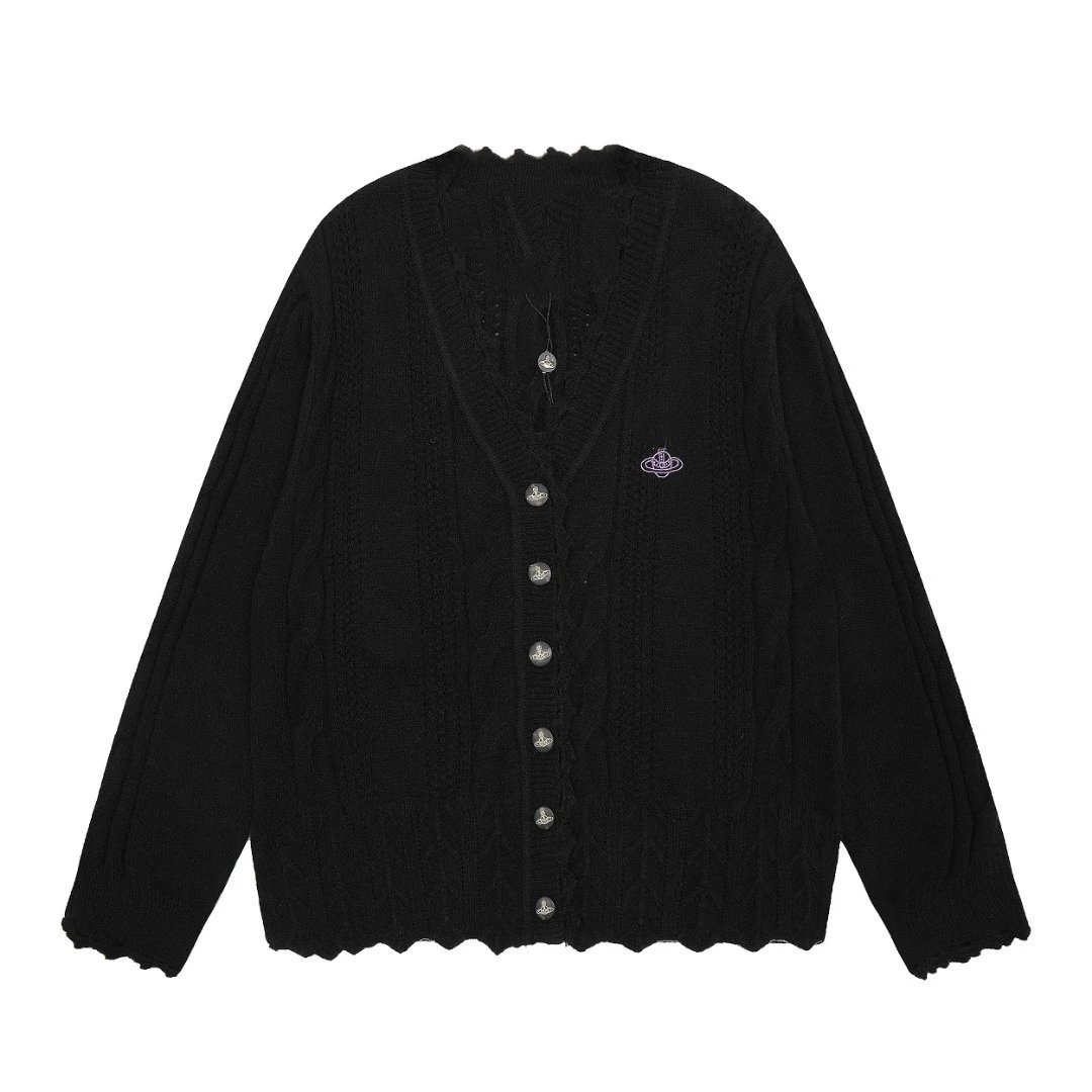 Digital Pionker UFO Knit Cardigan Gray - 6