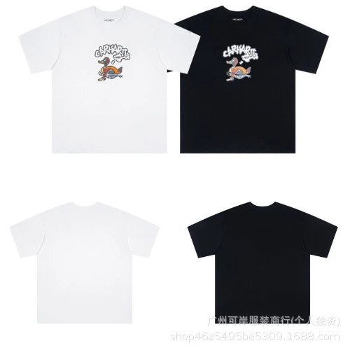 Carhartt Work In Progress Fermentation Logo T-Shirt White - 4
