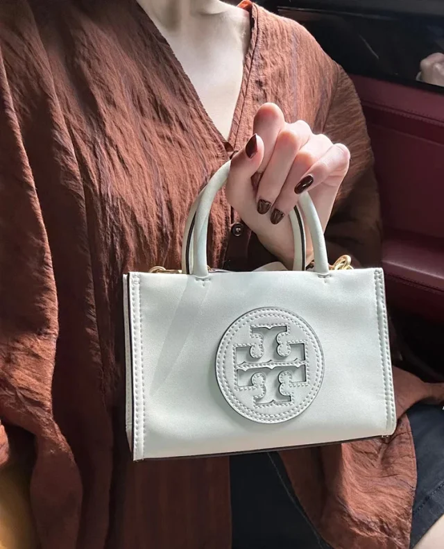 Tory Burch Handbags Double T Logo Mini Top-Handle Bag product detail image 8