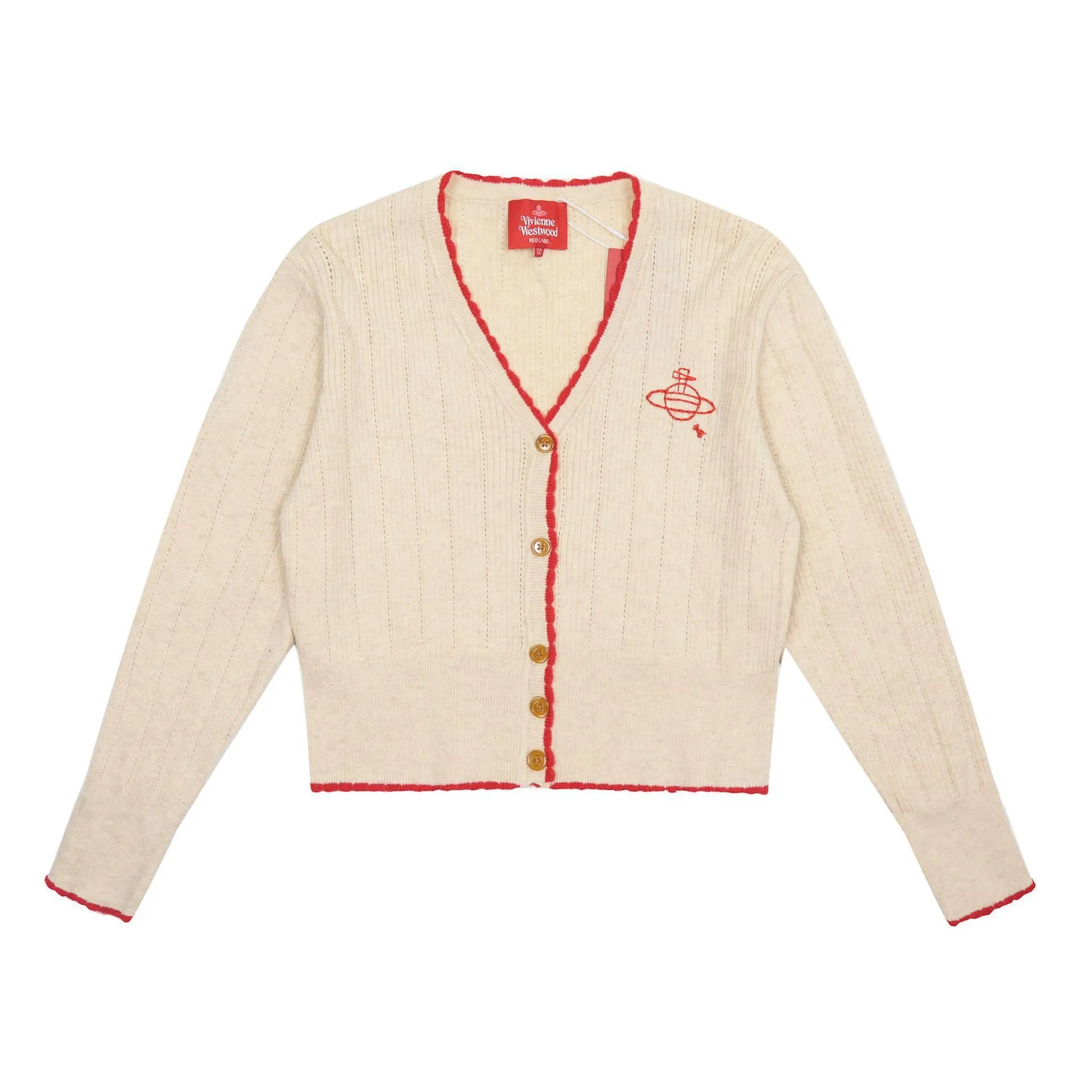 Vivienne Westwood Orb Embroidered Knit Cardigan Collection - 19