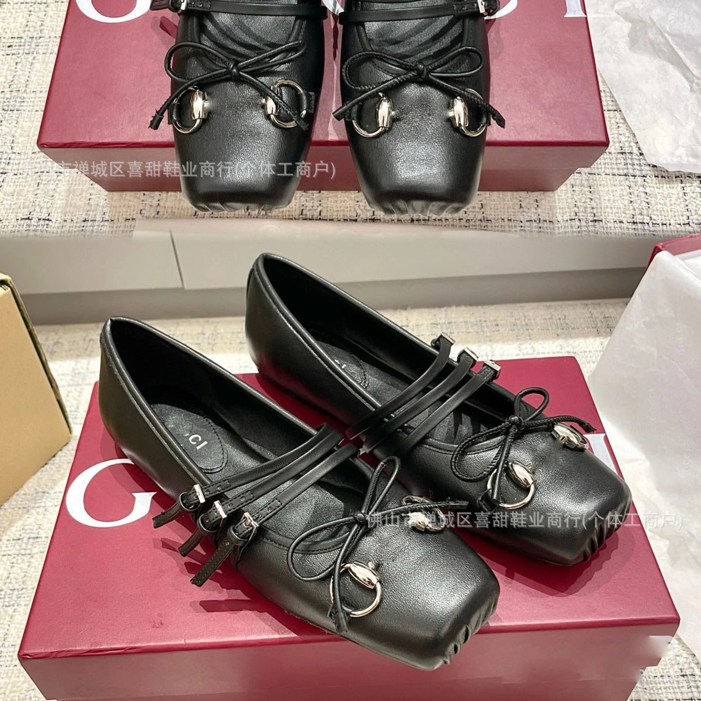 Gucci Horsebit Bow Loafers Tan Suede Flat Shoes - 11